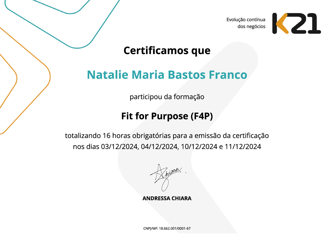 Certificado K21